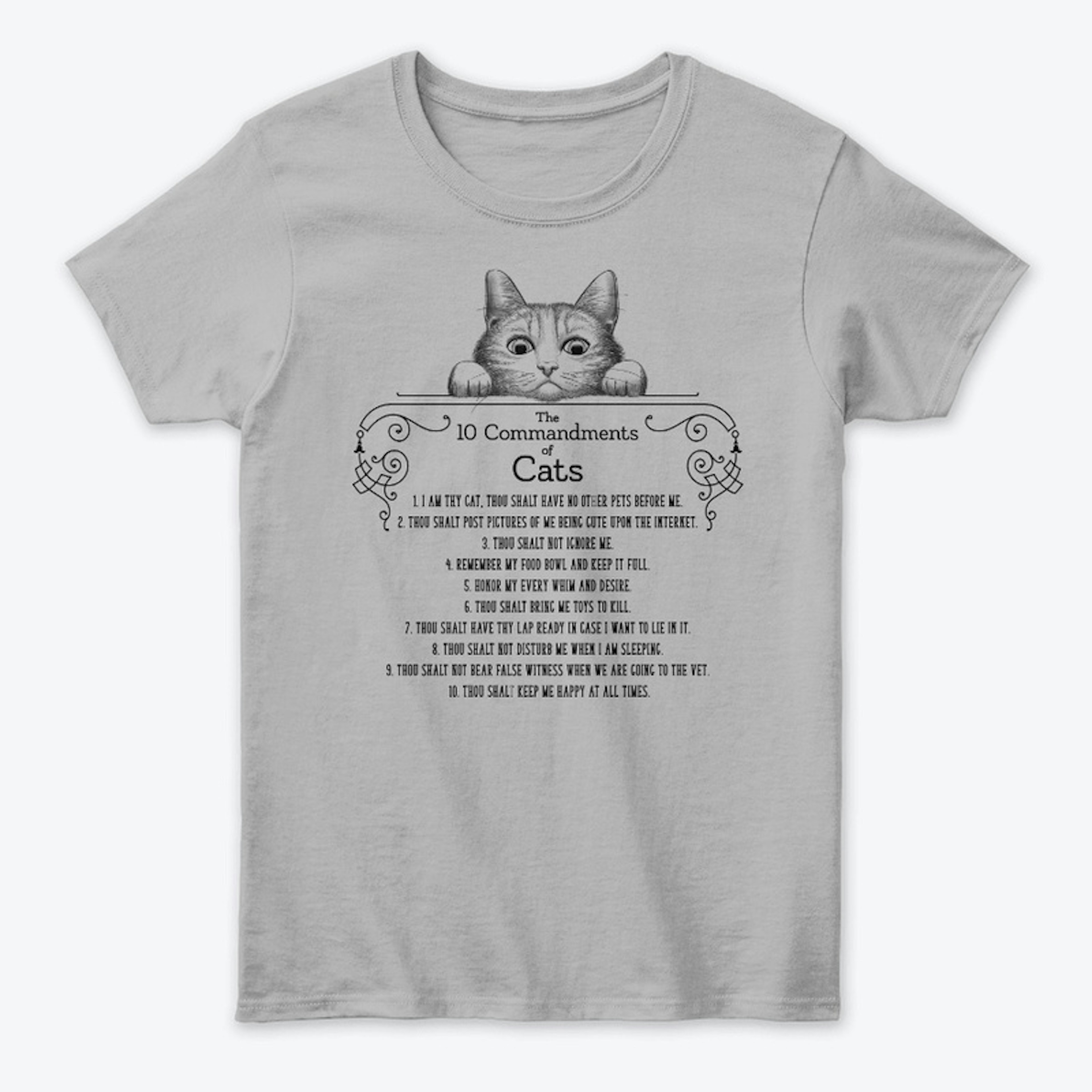 The 10 Commandments of Cats